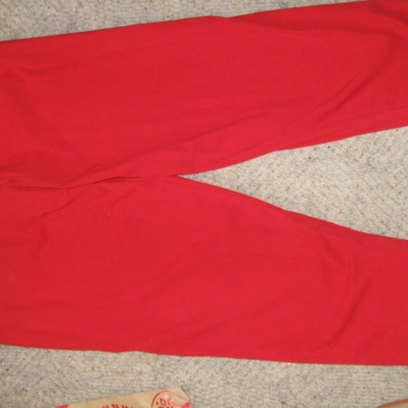 vintage Northern Reflections red cotton pants - Picture 2 of 3